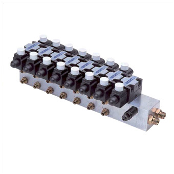 GRUPPO VALVOLE IDRAULICHE PER BARRE