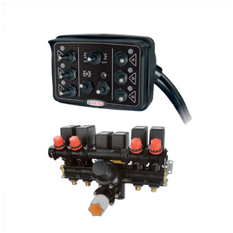 GRUPPI ATOMIZZATORE C/SCATOLE DI COMANDO